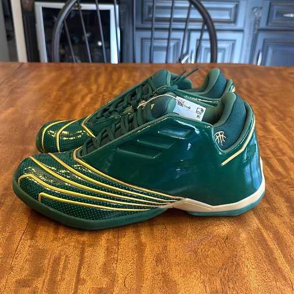 ADIDAS men’s TMAC 2 Restomod Dark Green- Gold (FY9931) Lebron James SVSM - Picture 7 of 16